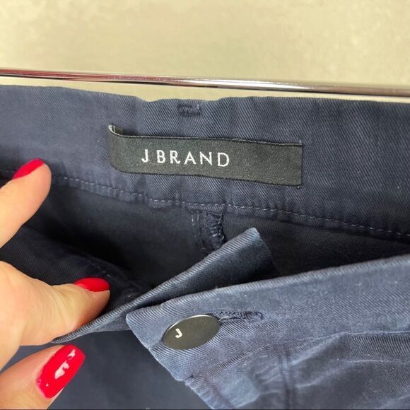 J. Brand Navy Chino Crop Pants Casual Size 30 - Picture 9 of 9